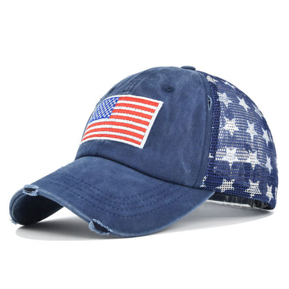 American Flag Baseball Cap