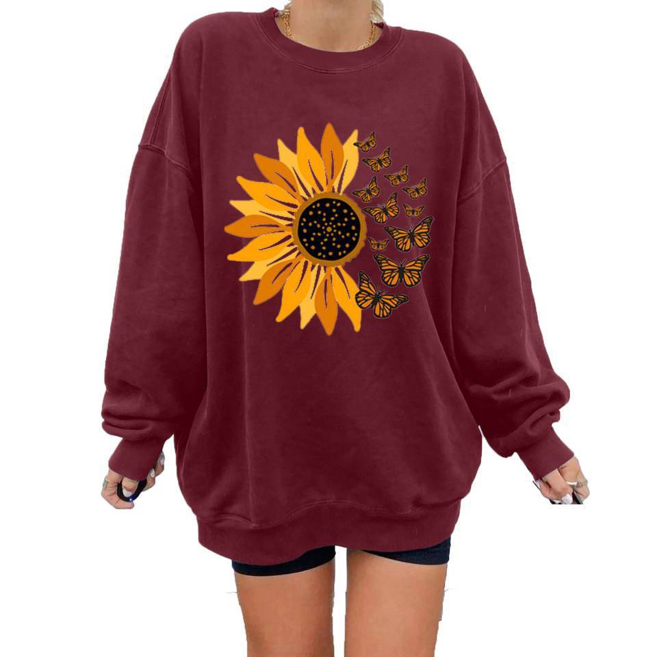 Women's Sunflower Sweatshirt