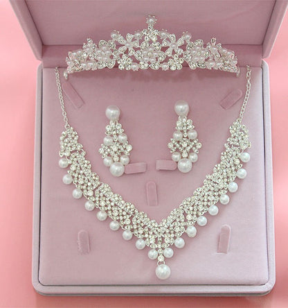 Women's Three-Piece Formal Jewelry Set