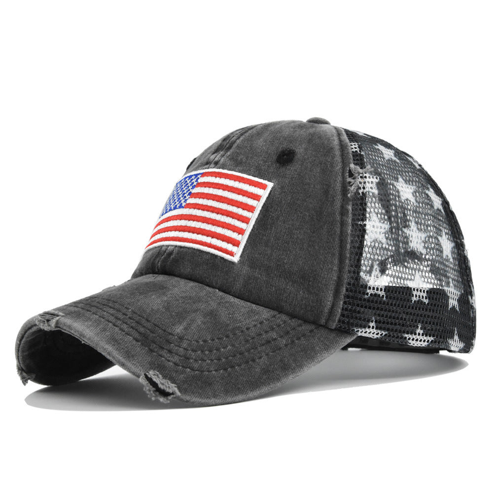 American Flag Baseball Cap