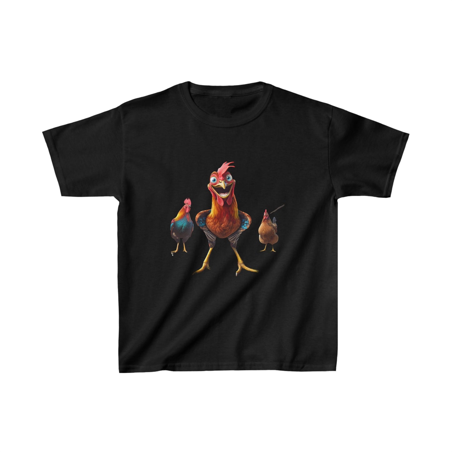 Kids Heavy Cotton™ "Chicken" Tee