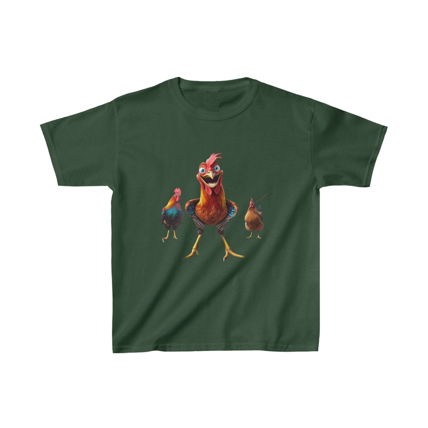 Kids Heavy Cotton™ "Chicken" Tee