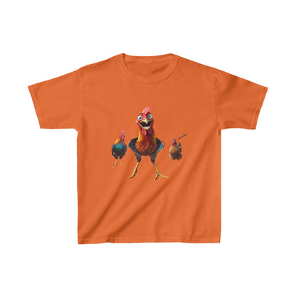 Kids Heavy Cotton™ "Chicken" Tee