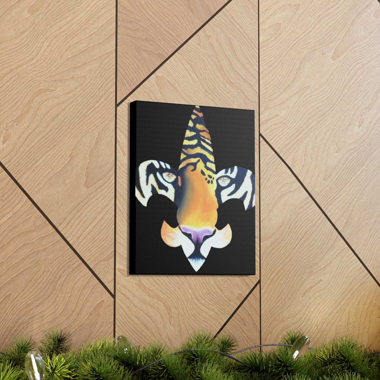 "LSU Tiger" Canvas