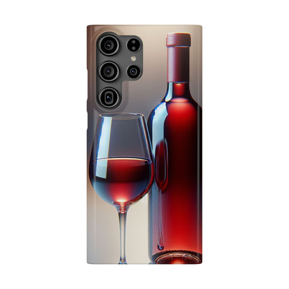 "Wine Lover" Slim Phone Case