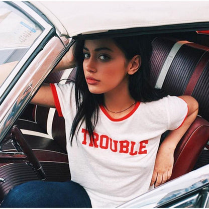 Women's TROUBLE Tee