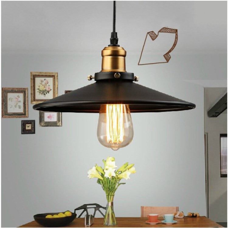 Iron Lamp Pot Cover Chandelier