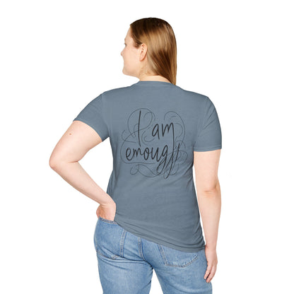 "I Am Enough" Unisex Softstyle T-Shirt