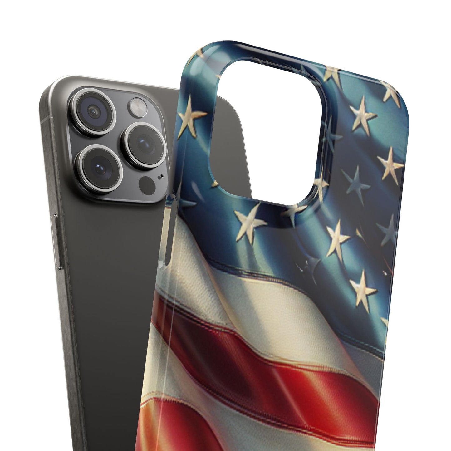 "US Flag" Slim Phone Case