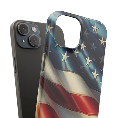 "US Flag" Slim Phone Case