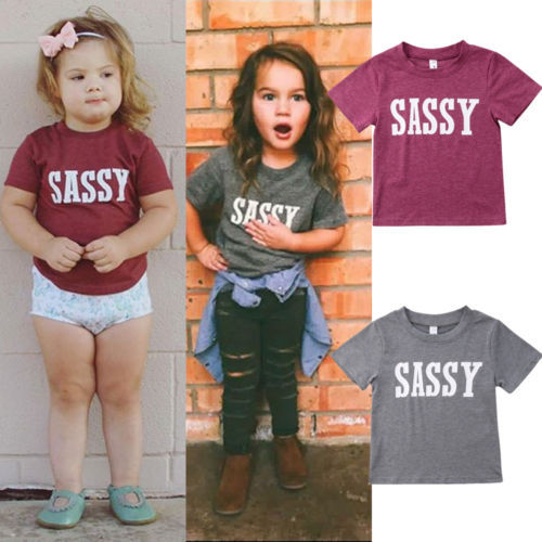 Girl's "SASSY" T-Shirt