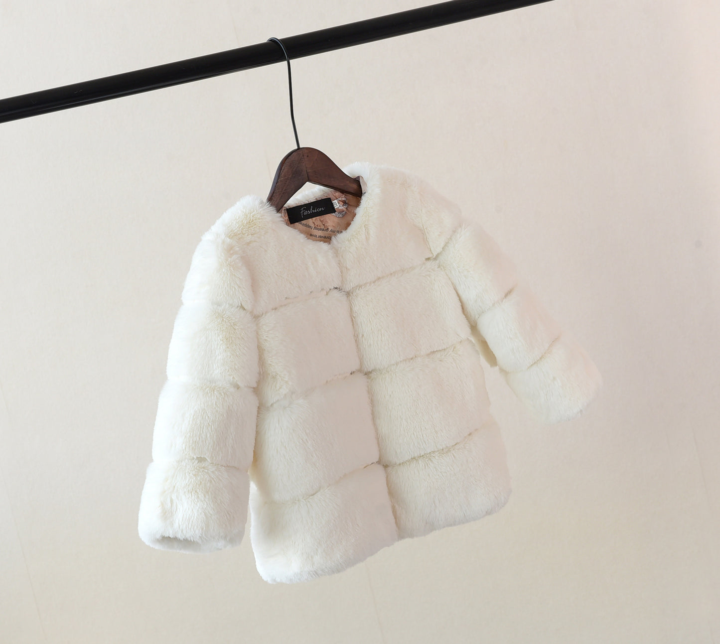 Girl's Faux Fur Coat