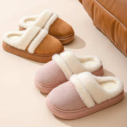 Anti Slip Plush House Slippers