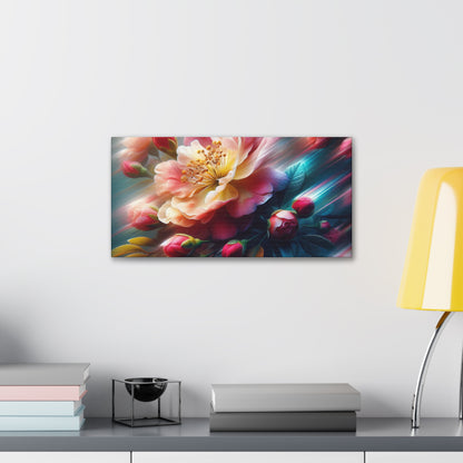 "Single Flower" Canvas