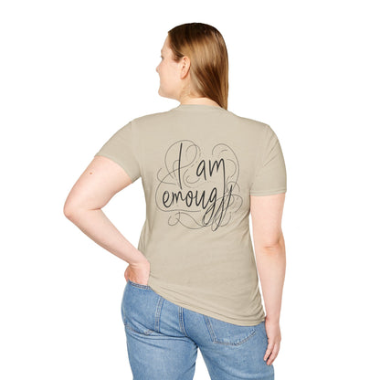 "I Am Enough" Unisex Softstyle T-Shirt