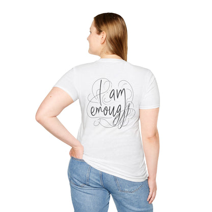 "I Am Enough" Unisex Softstyle T-Shirt