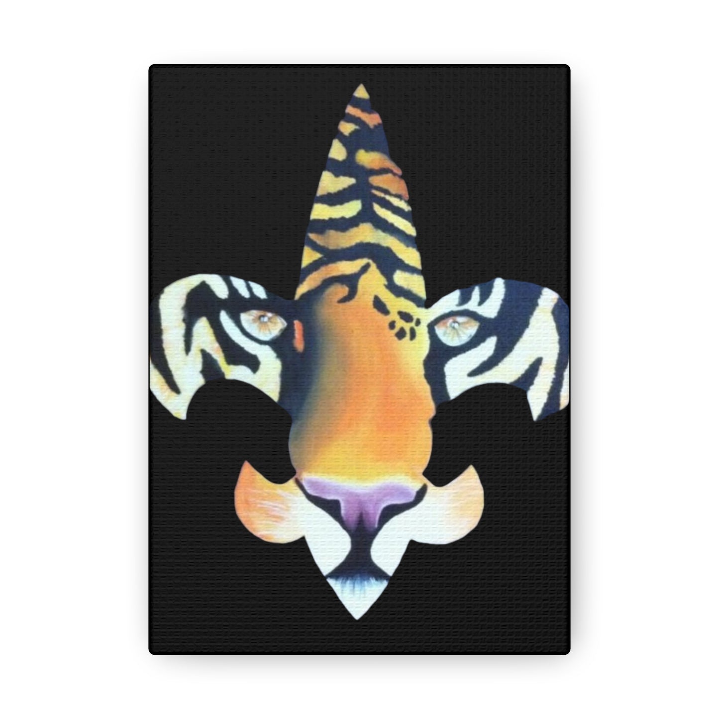 "LSU Tiger" Canvas