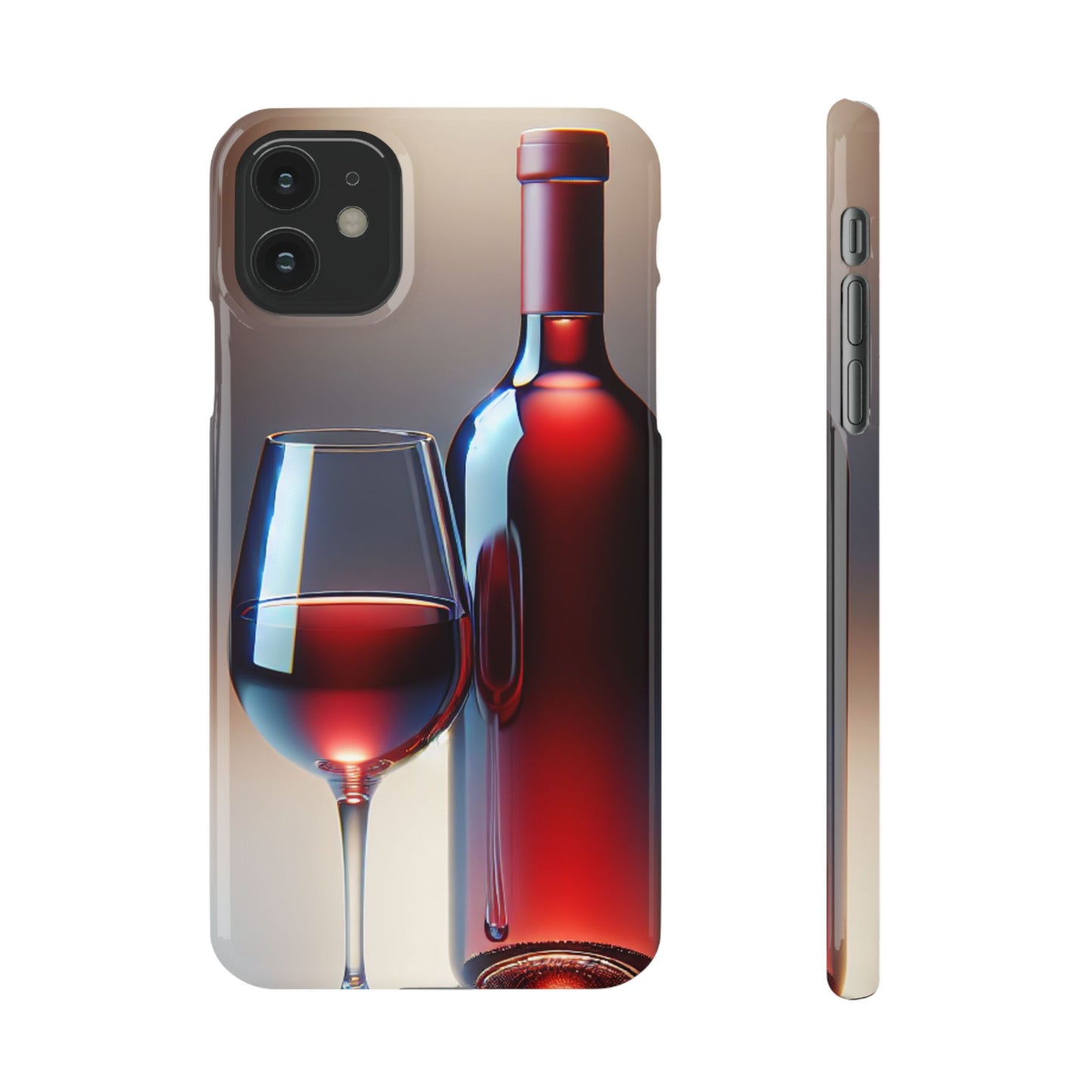 "Wine Lover" Slim Phone Case