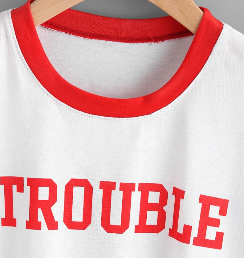 Women's TROUBLE Tee