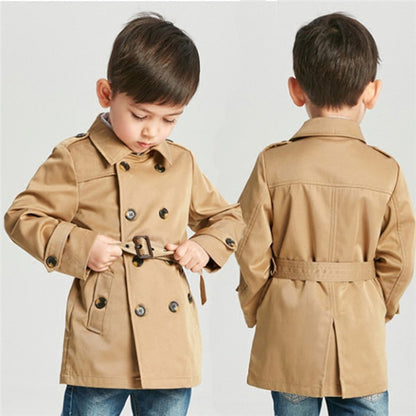 Boys Trench Coat - Mid Length