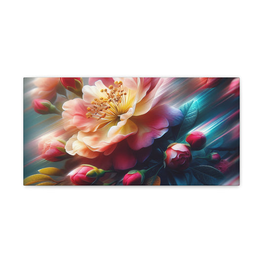 "Single Flower" Canvas