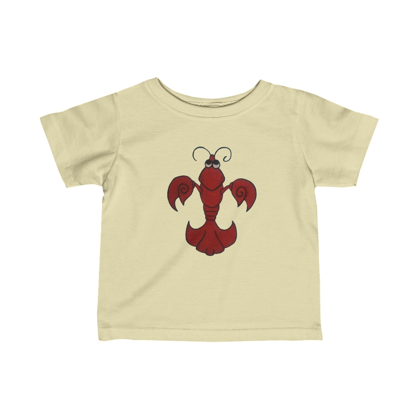 "Crawfish" Infant/Toddler Fine Jersey Tee