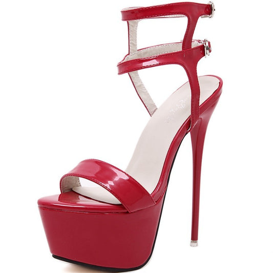 Women's Platform Strappy Stiletto High Heels