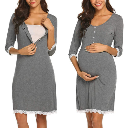 Maternity Breastfeeding Dress