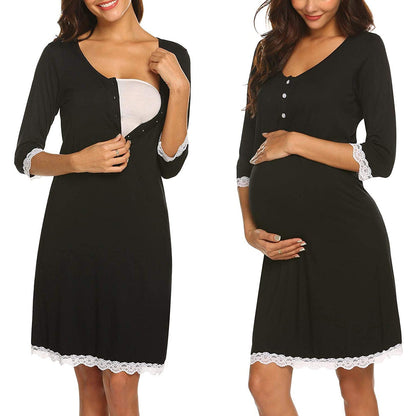 Maternity Breastfeeding Dress