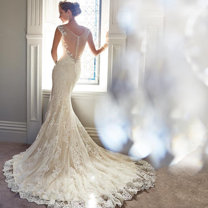 Fish Tail Wedding Dress