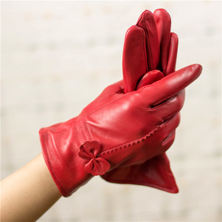 Women's Sheep Leather Gloves