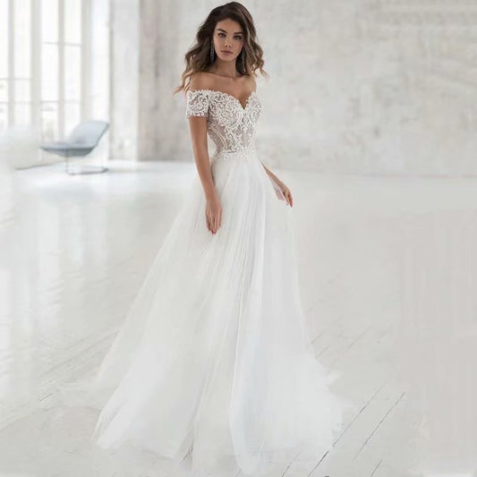 Lace Light Wedding Dress