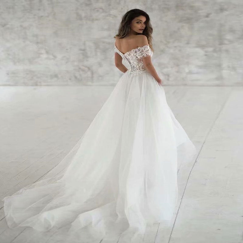 Lace Light Wedding Dress