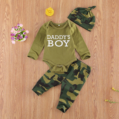 Baby/Infant Camo Printed Childrens Set