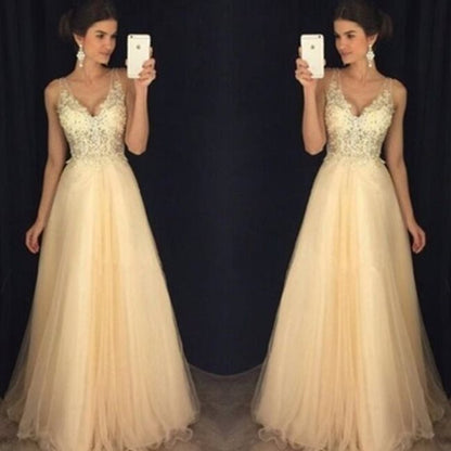 Lace Evening Gown