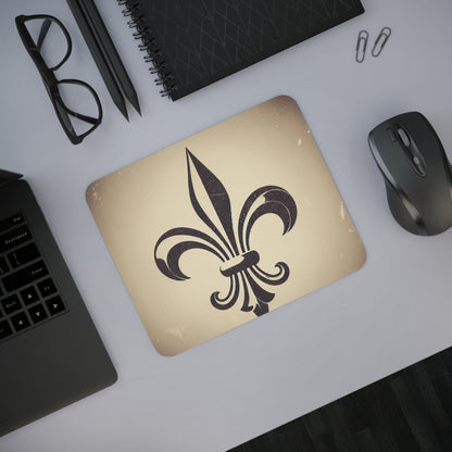 "Fleur de Lis" Desk Mouse Pad