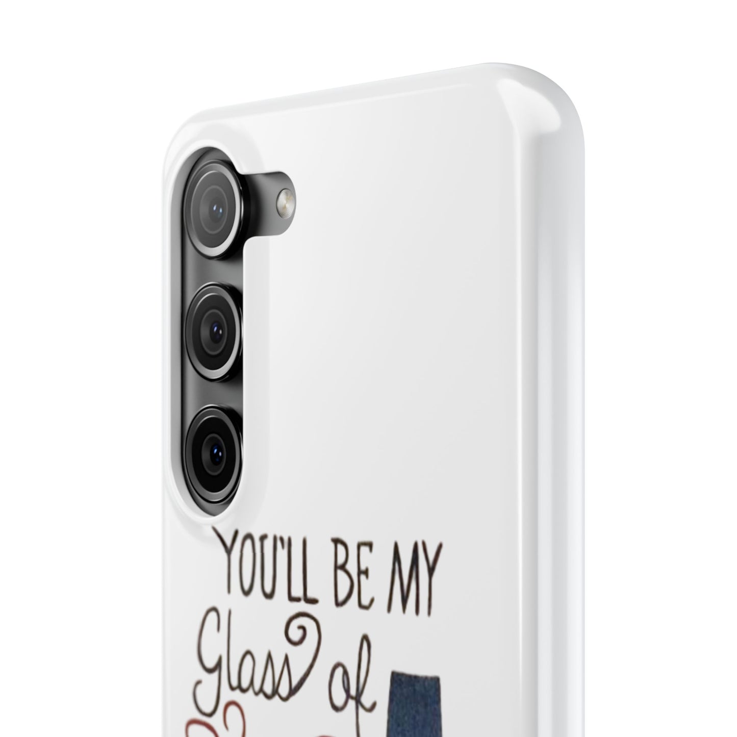 "Wine and Whiskey" Slim Phone Case