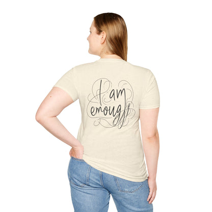 "I Am Enough" Unisex Softstyle T-Shirt