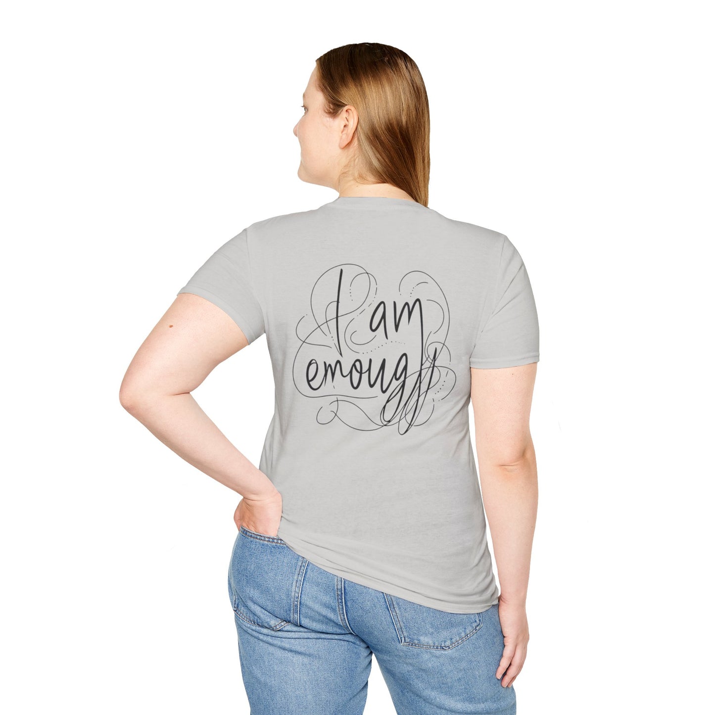 "I Am Enough" Unisex Softstyle T-Shirt