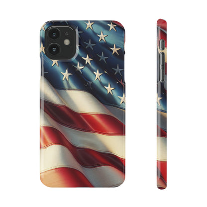 "US Flag" Slim Phone Case