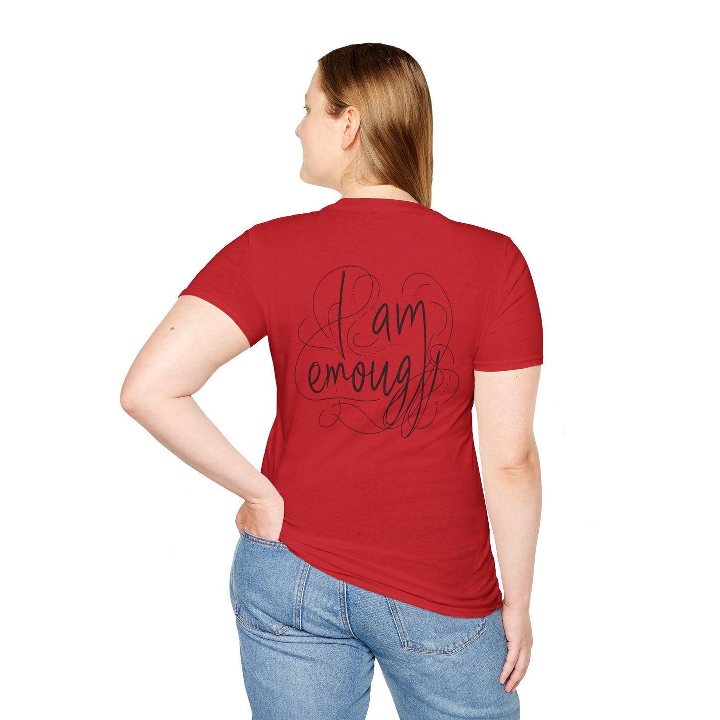 "I Am Enough" Unisex Softstyle T-Shirt