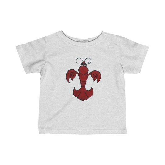 "Crawfish" Infant/Toddler Fine Jersey Tee