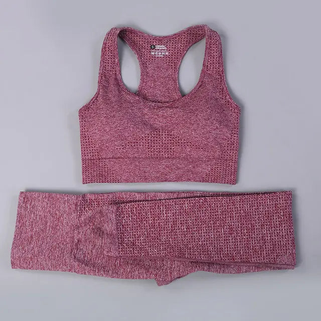 2/3PCS Seamless Women's Workout Outfits