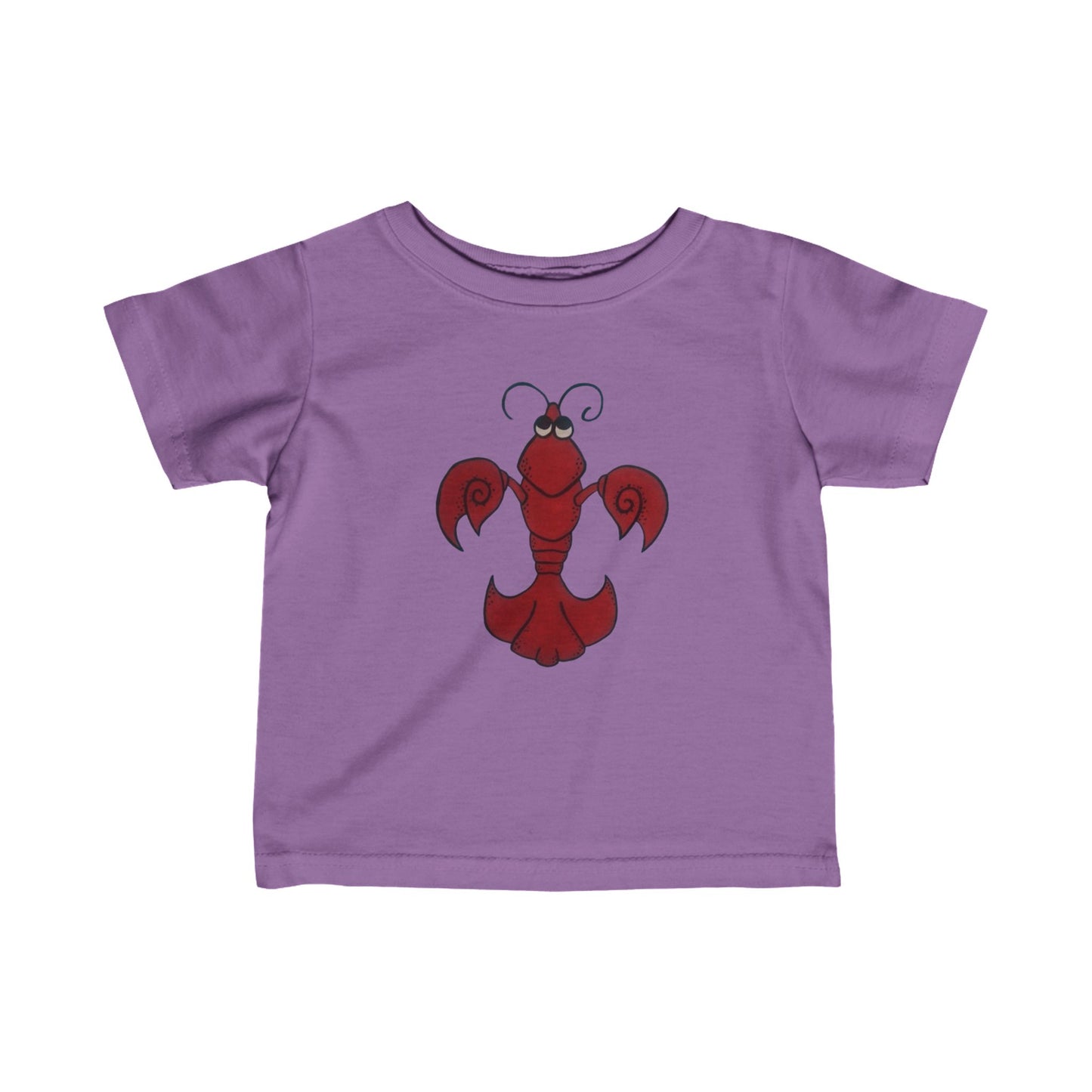 "Crawfish" Infant/Toddler Fine Jersey Tee