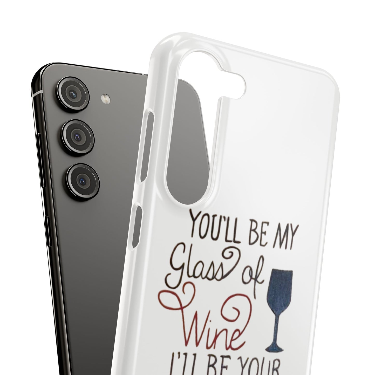 "Wine and Whiskey" Slim Phone Case