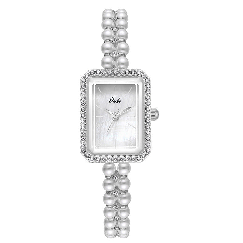 Women's Shell Pearls Quartz Watch