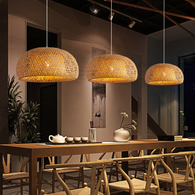 Bamboo Chandelier