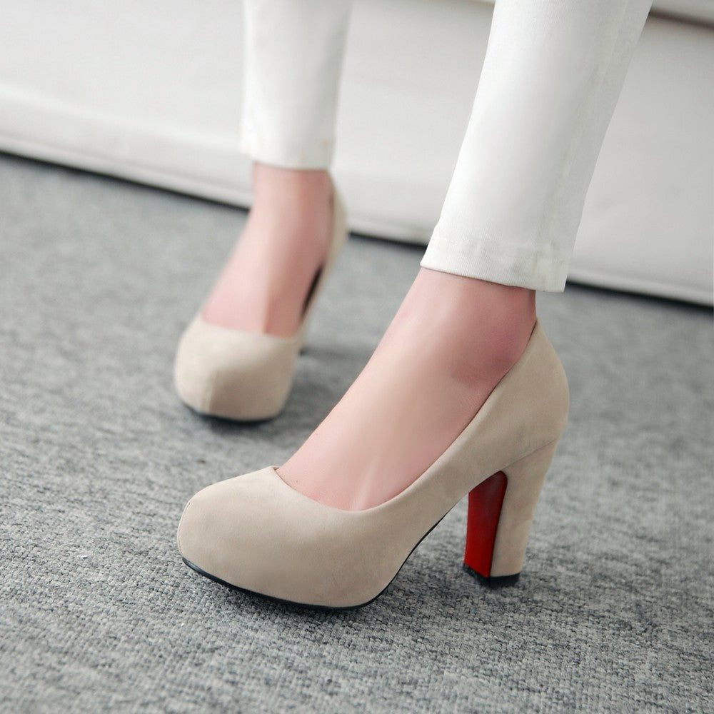 Women's Suede Heels