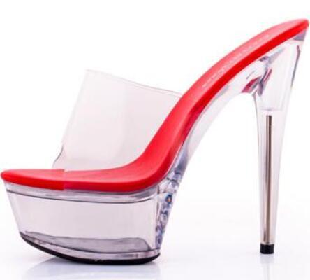 Women's Transparent High Heels