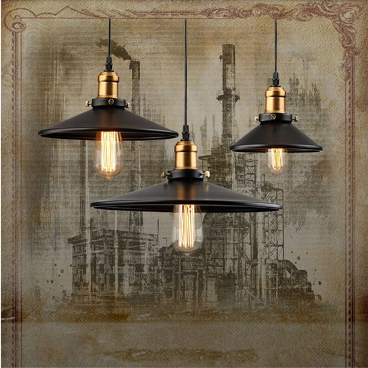 Iron Lamp Pot Cover Chandelier